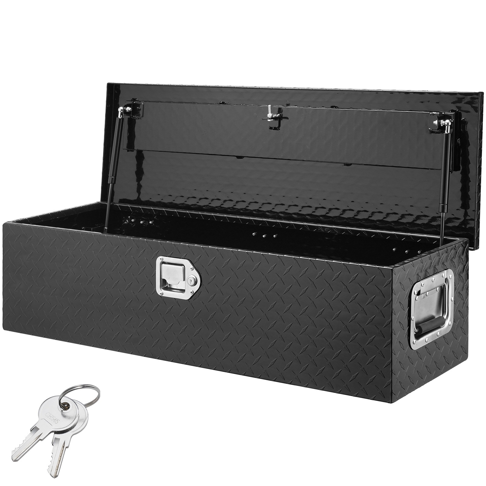 Heavy Duty Aluminum Truck Bed Tool Box With Side Handle And Lock_voghion.com